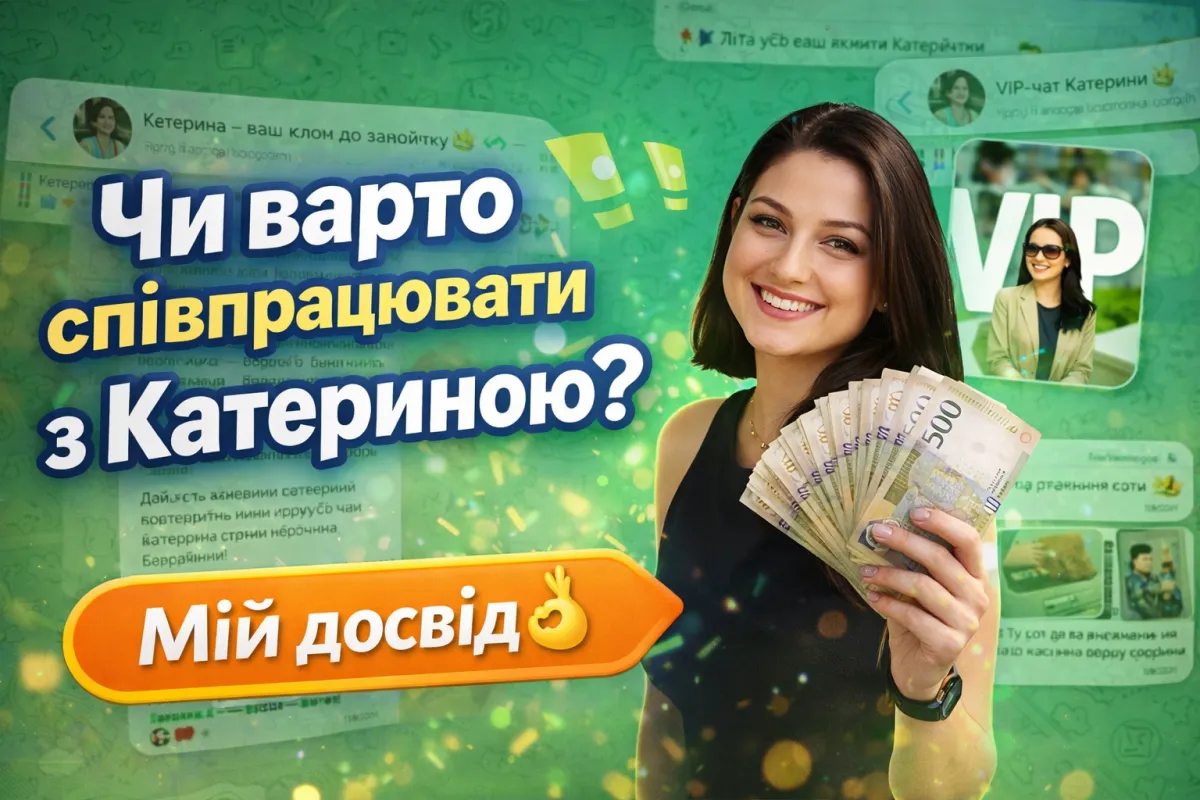 Катерина – ваш ключ до онлайн-заробітку: мій реальний досвід і огляд